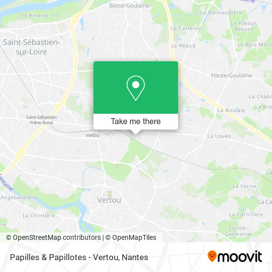 Papilles & Papillotes - Vertou map