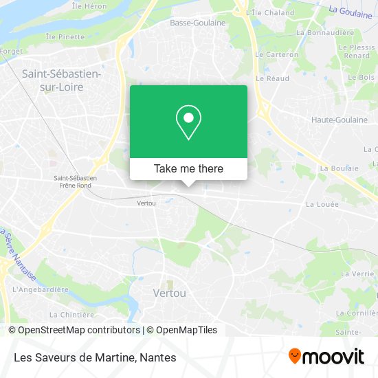 Les Saveurs de Martine map