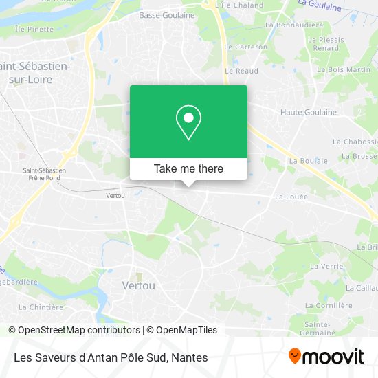 Les Saveurs d'Antan Pôle Sud map