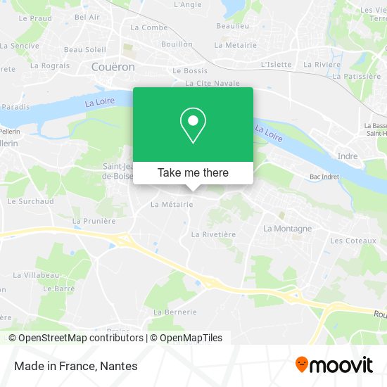 Made in France map