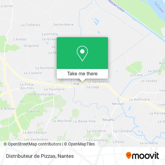 Distributeur de Pizzas map