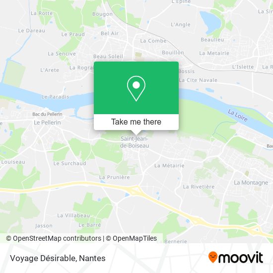 Voyage Désirable map