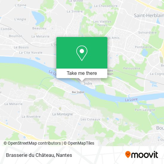 Brasserie du Château map