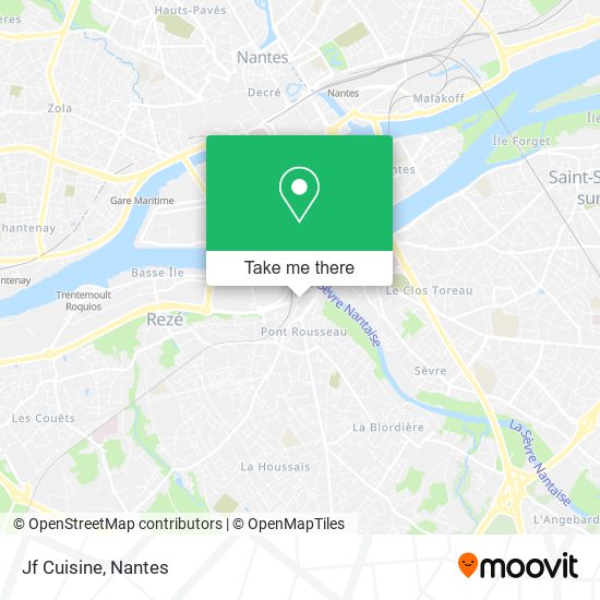 Jf Cuisine map