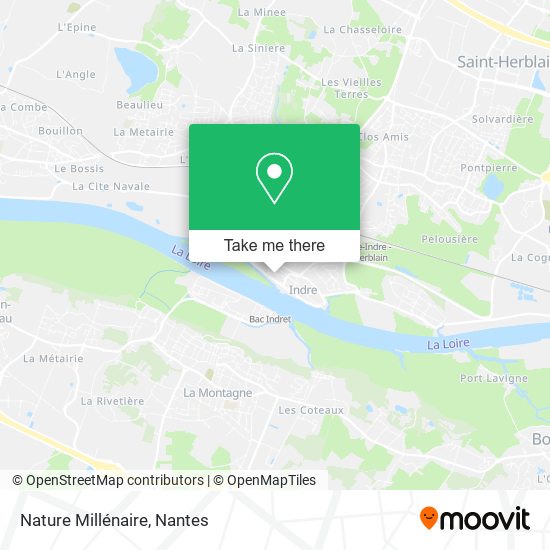 Nature Millénaire map