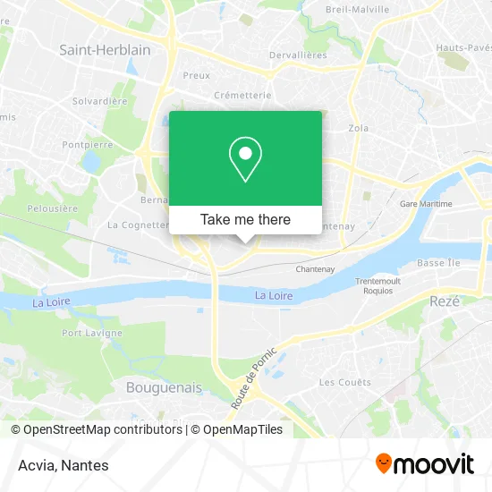 Acvia map