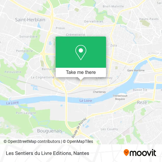 Les Sentiers du Livre Editions map