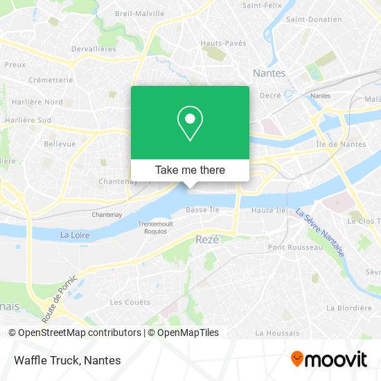 Waffle Truck map