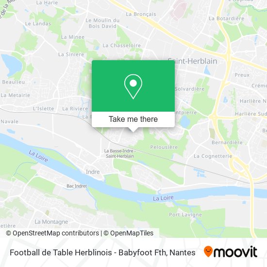 Mapa Football de Table Herblinois - Babyfoot Fth