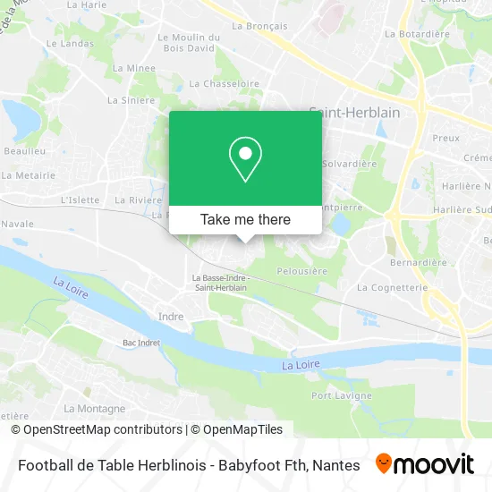 Football de Table Herblinois - Babyfoot Fth map