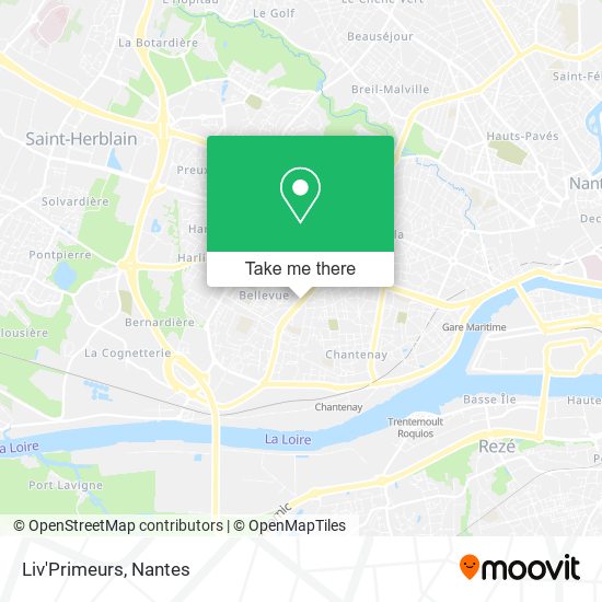 Liv'Primeurs map