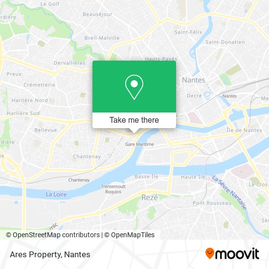 Ares Property map