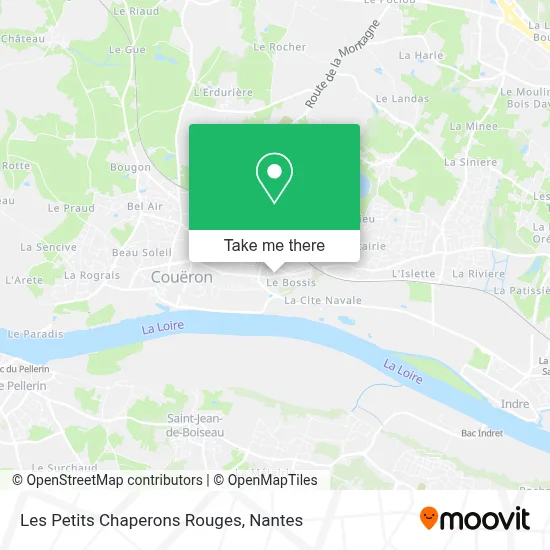 Les Petits Chaperons Rouges map