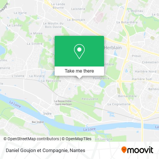 Daniel Goujon et Compagnie map