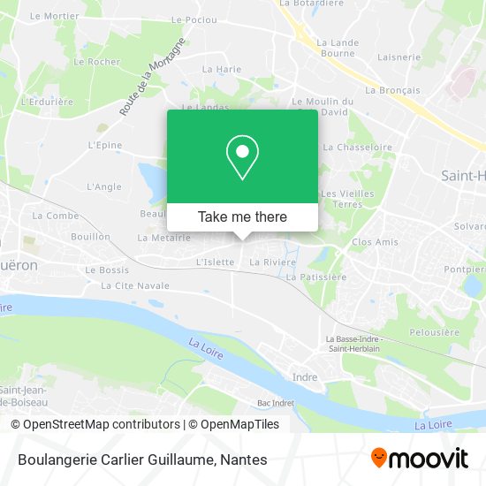 Boulangerie Carlier Guillaume map