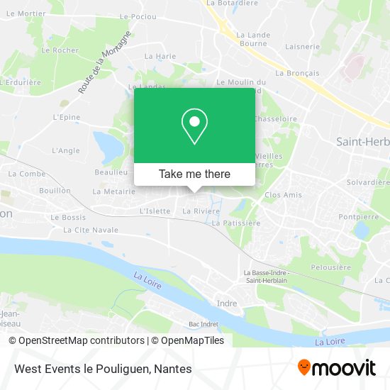 West Events le Pouliguen map
