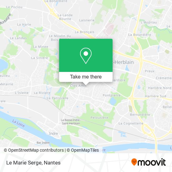 Le Marie Serge map