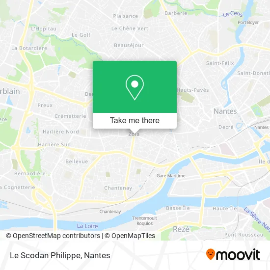 Le Scodan Philippe map