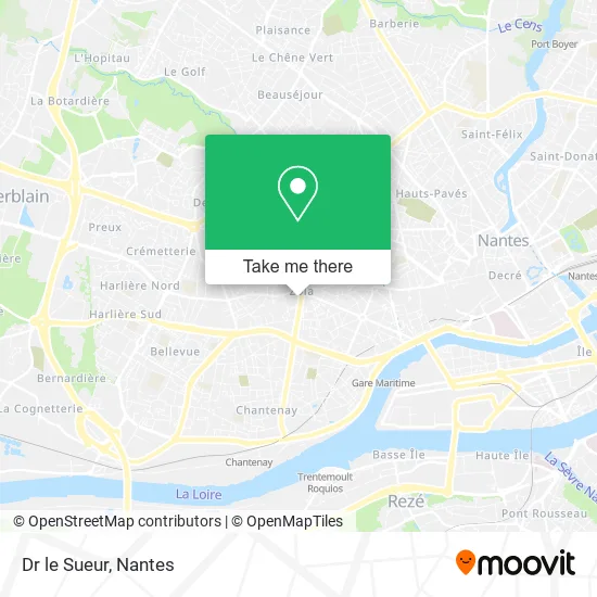 Dr le Sueur map