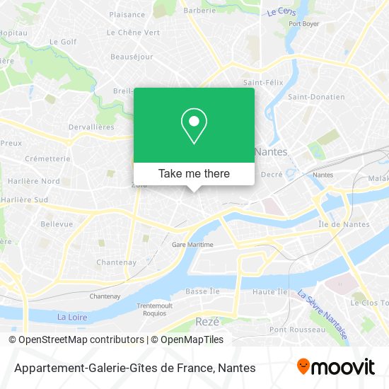 Appartement-Galerie-Gîtes de France map