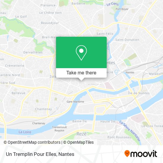 Un Tremplin Pour Elles map