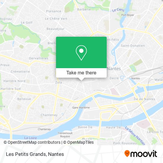 Les Petits Grands map