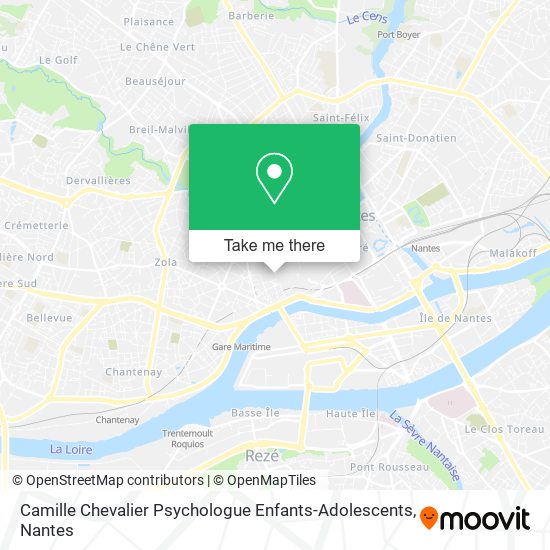 Camille Chevalier Psychologue Enfants-Adolescents map