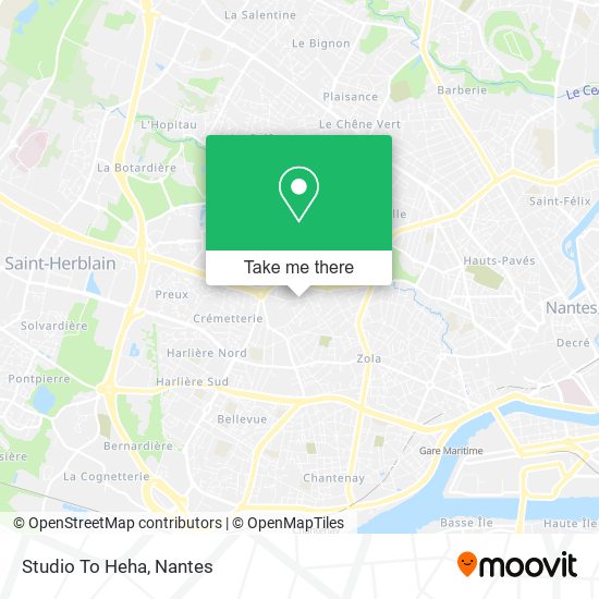 Studio To Heha map
