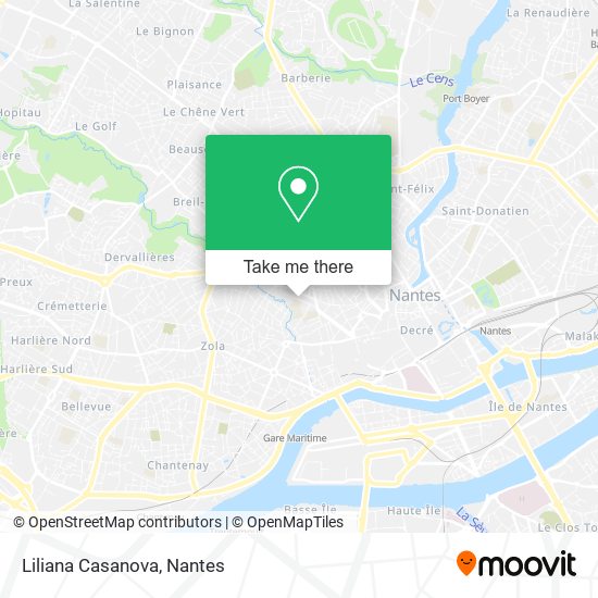Liliana Casanova map