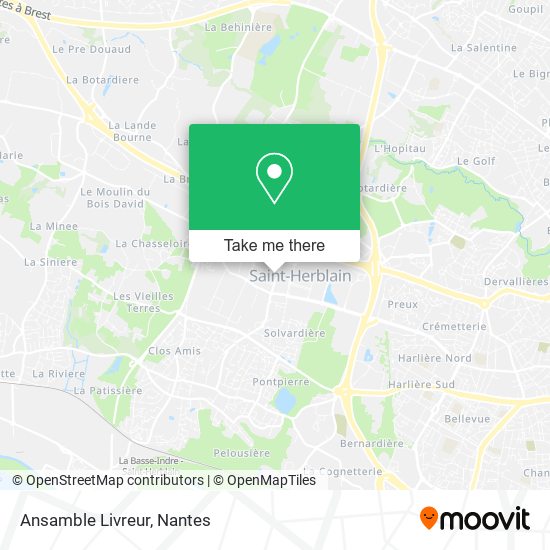 Ansamble Livreur map