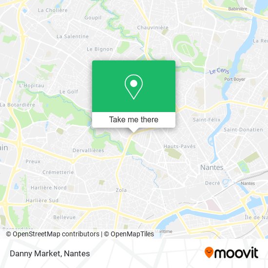 Danny Market map