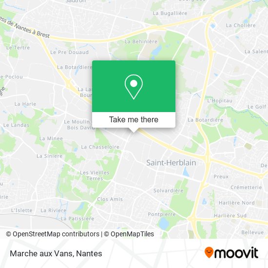 Marche aux Vans map