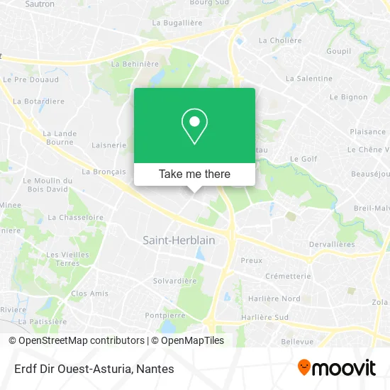Erdf Dir Ouest-Asturia map