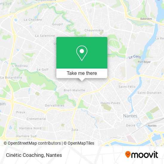 Cinétic Coaching map