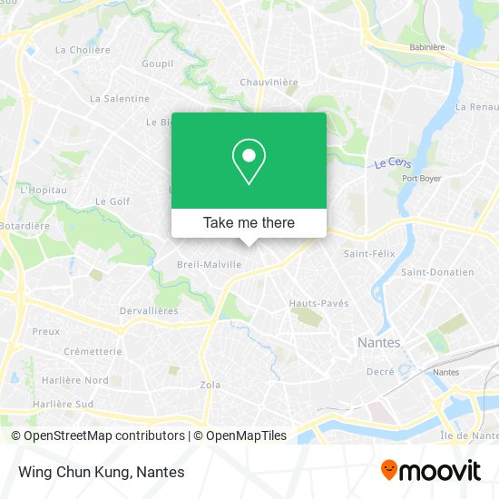 Wing Chun Kung map