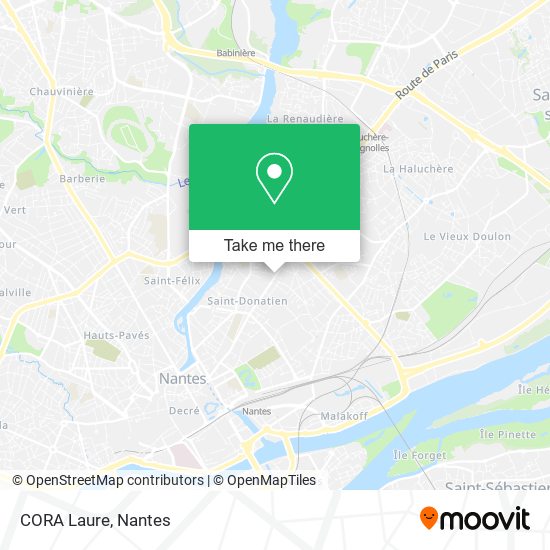 CORA Laure map