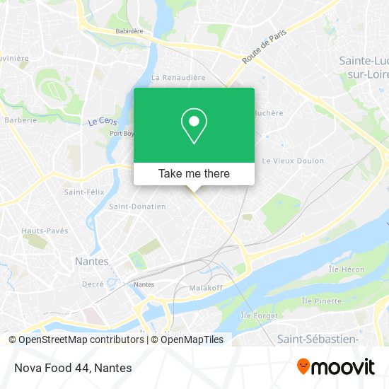 Nova Food 44 map
