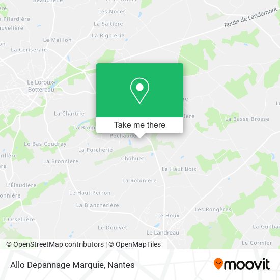Allo Depannage Marquie map