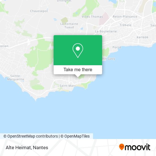 Alte Heimat map
