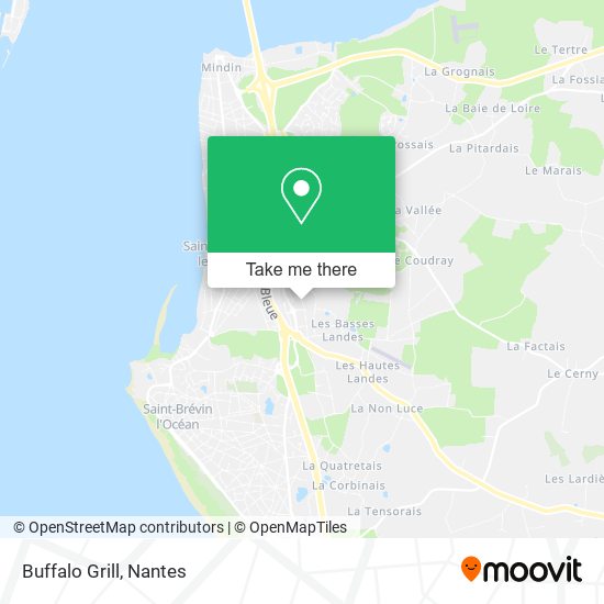 Buffalo Grill map