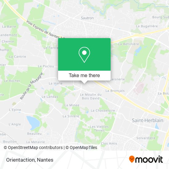Orientaction map