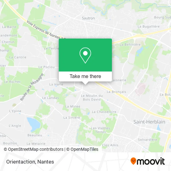 Orientaction map