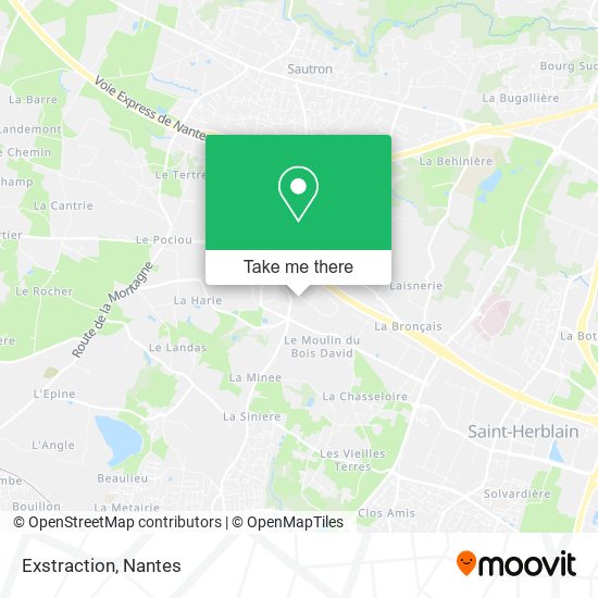 Exstraction map