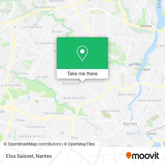 Elsa Saisset map