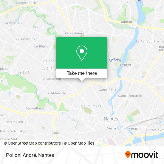 Polloni André map