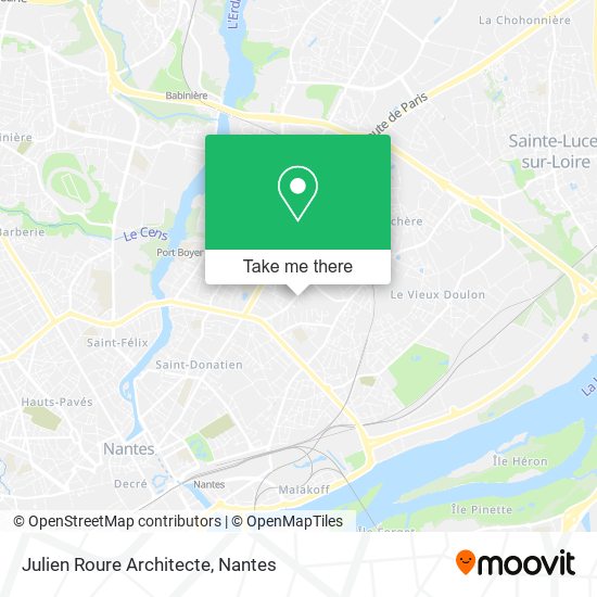 Julien Roure Architecte map