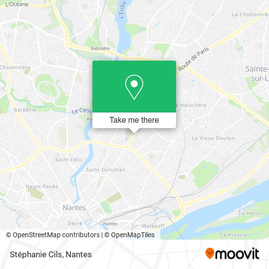 Stéphanie Cils map
