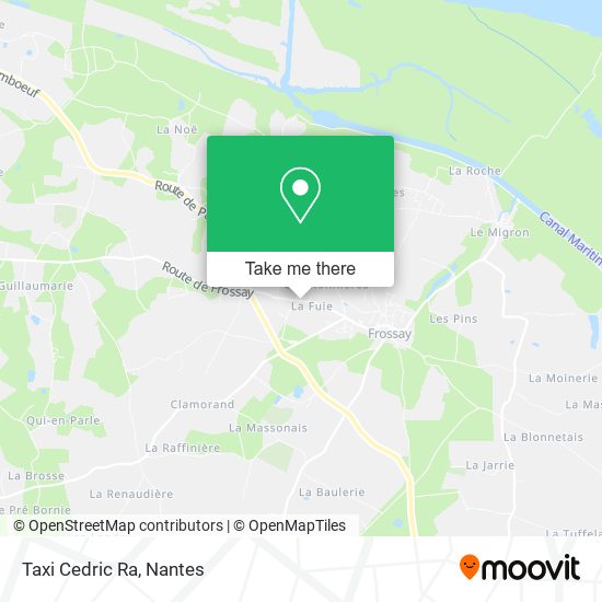 Taxi Cedric Ra map