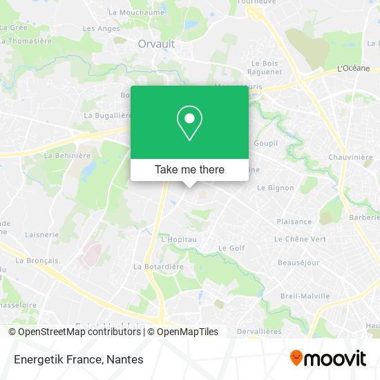 Energetik France map