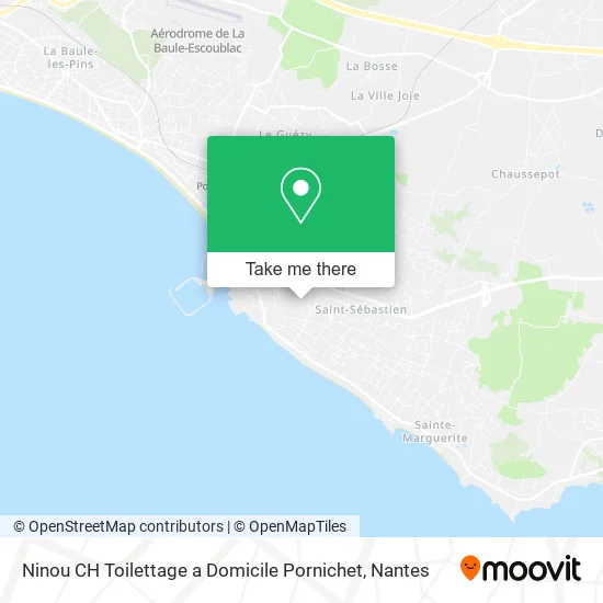 Ninou CH Toilettage a Domicile Pornichet map